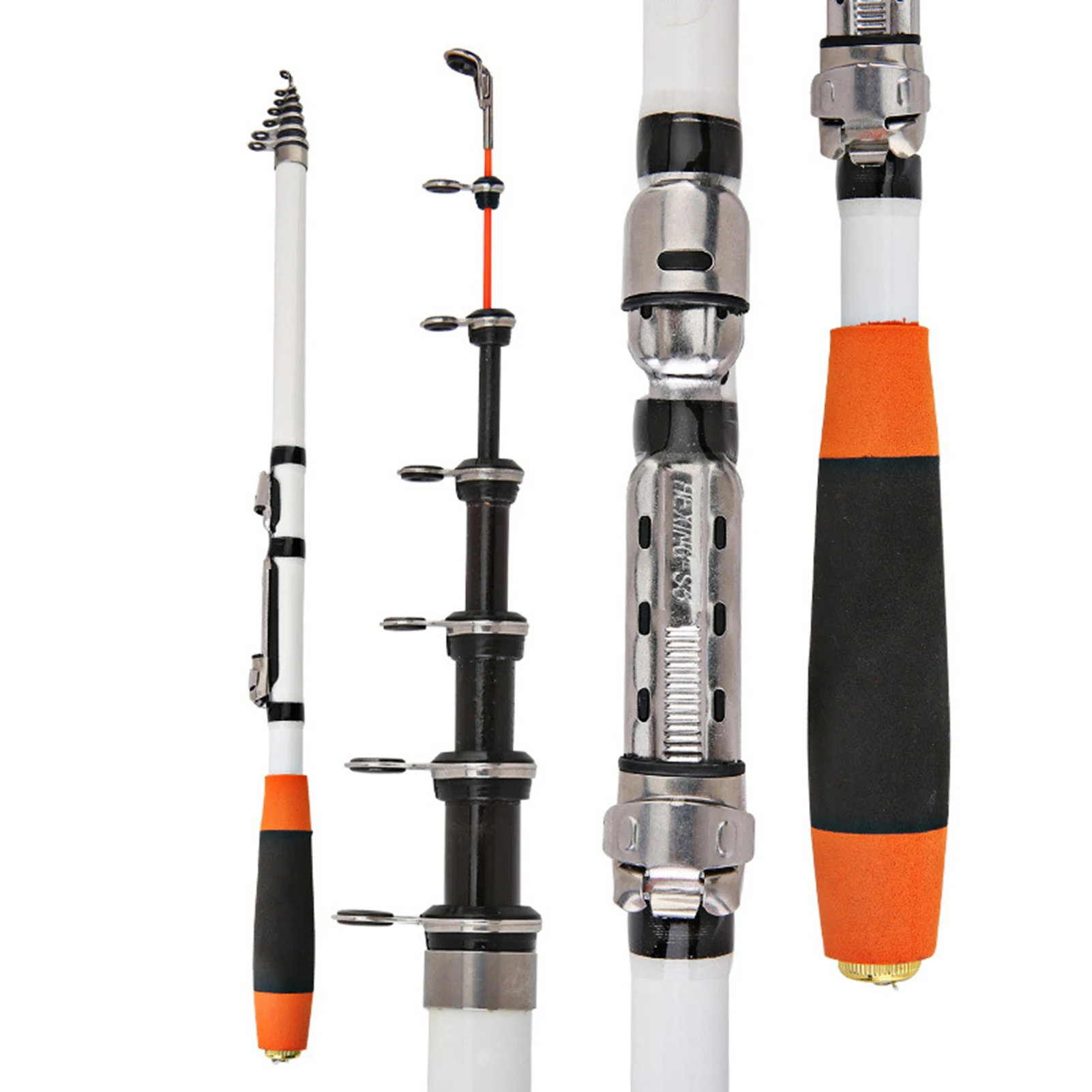 

Телескопическая рыболовная удочка, удобная для рук в течение всего дня, без усталости