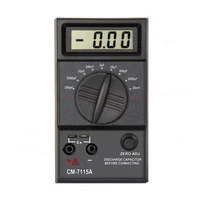 CM7115A Capacitance Meter Digital Multimeter LCD Display Measurement Tool ,Dual Slope Integrated A/D Converter System 1