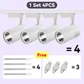 4 lights set white