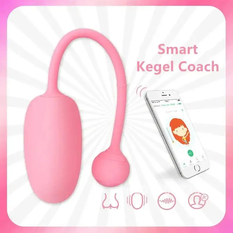 Magic Motion Kegel Master Ball Bluetooth Vibrator APP Remote Wa Ball Woman Vagina Sex Toy Training Control Smart for Tighten Ben