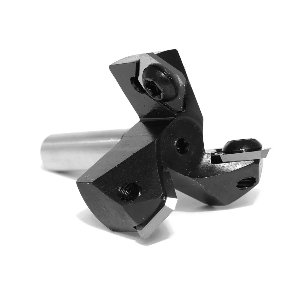 CNC Heavy Duty Spoilboard Surfacing Fly Cutter – Plunging Planing Slab Leveler Milling Cutter for Wood Router Bits & End Mill Machines 6