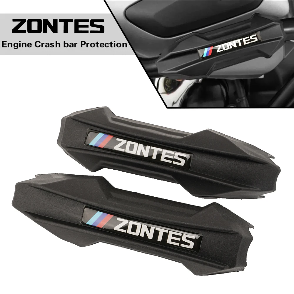 

For Zontes Shengshi ZT310X 310T 310V ZT310R G1 125 ZT125 ZT125U Motorcycle Engine Crash Bar Bumper Protector Block Accessories