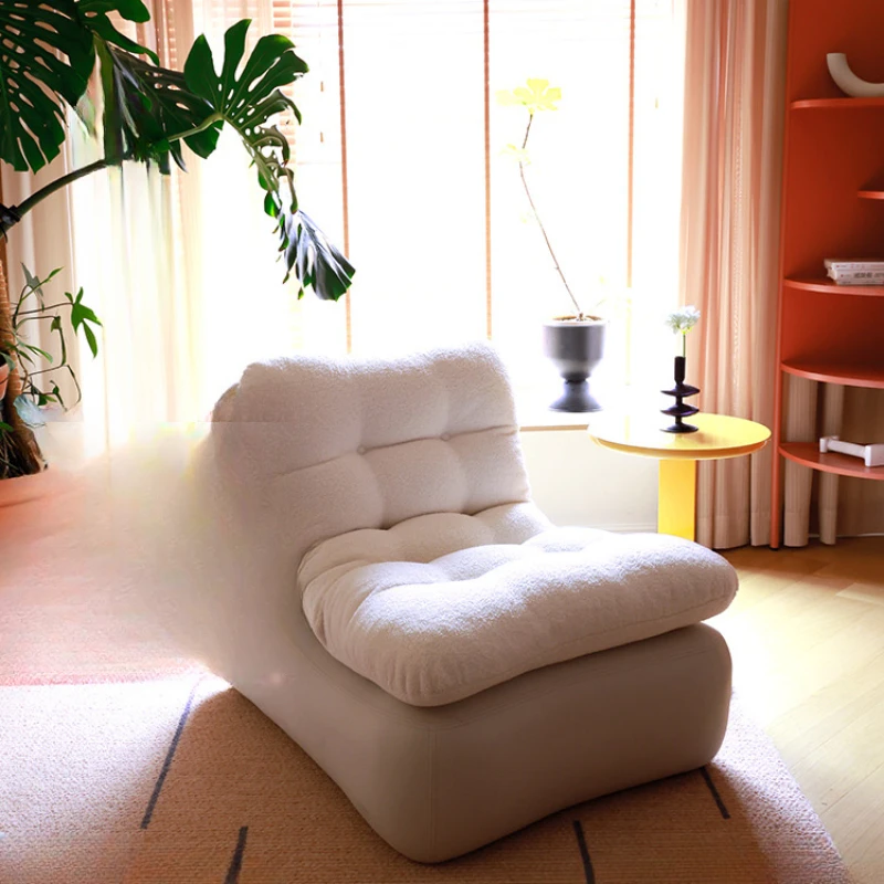 

Small waist lazy sofa, small unit bedroom balcony, single person combination living room sofa