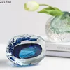 Thick Crystal Glass Vase Irregular Hydroponic Vases Small Mouthed Vase Decorative Vases Flower Arrangement Flowers Vessels 5