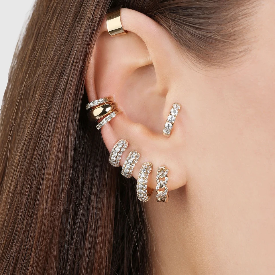 Piccoli Orecchini A Cerchio A Filo Dorato 15x0,7mm, Una Coppia - Foto 14