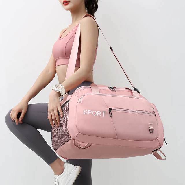 Sac de sport avec poche humide et compartiment à chaussures, grande  capacité pour le week-end, la gym, les vacances, le voyage pour homme et  femme