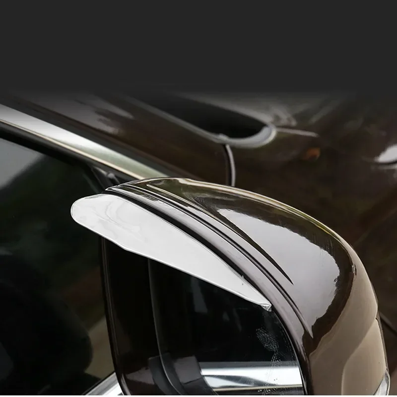 Universal 2Pcs Car Rearview Mirror Rain Eyebrow for Hyundai i10 i20 i30 i40 ix20 ix35 ix55 accent tucson H100 H200 H300 H350