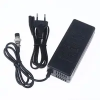 CCA4-1 Set Power Adapter 54.6V 2A Lithium Battery Charger With GX16-3 Pin US/EU Plug For 52V Li-ion Battery Input 100-240V - Image 4