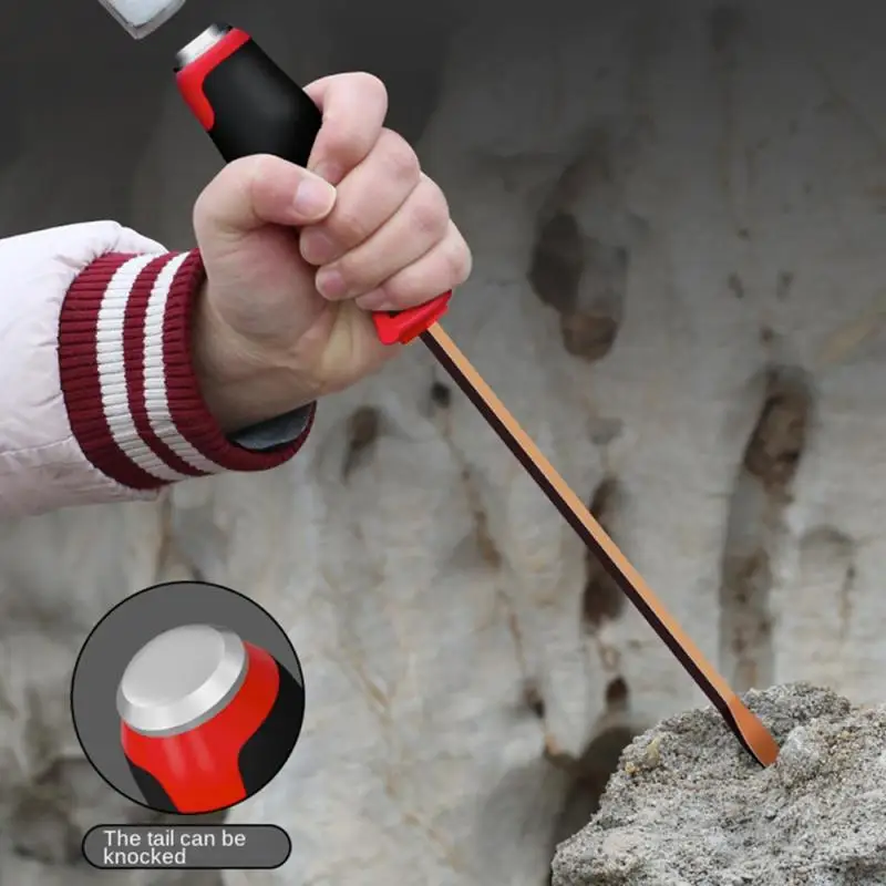 

Отвертка для пирсинга с магнитным покрытием, двухцветная ручка с резиновым покрытием, Противоударная и нескользящая, ручные инструменты высокой твердости