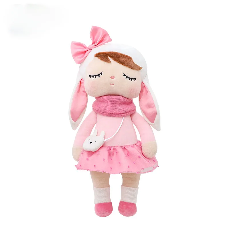 Bunny Plush Cute Cat Fox Bunni Stuffed Animal 33CM Doll With Backpack Bedtime Figure Soft Plush Doll Pillow Toys For Baby Girls 5
