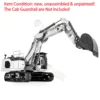 LESU 945 RC Hydraulic Excavator KIT 3 Arms 1/14 Metal Digger Radio Control Construction Vehicles Light System Truck Car Model 3