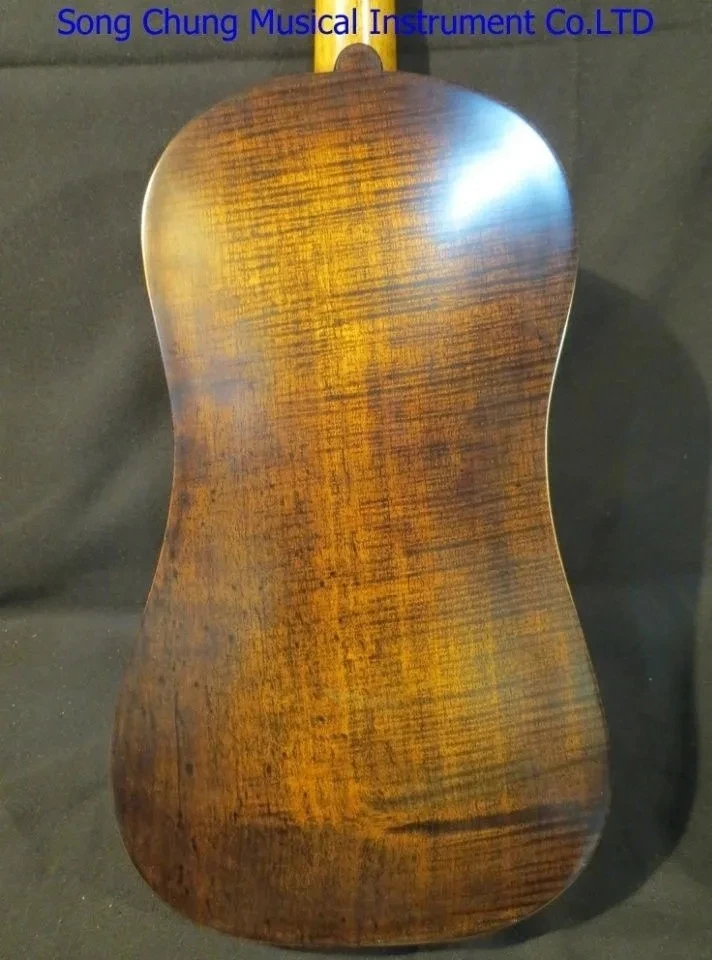 5 strings 15 3/4 " vioia,Copy of old instrument medieval Fiddle powerful sound#7840