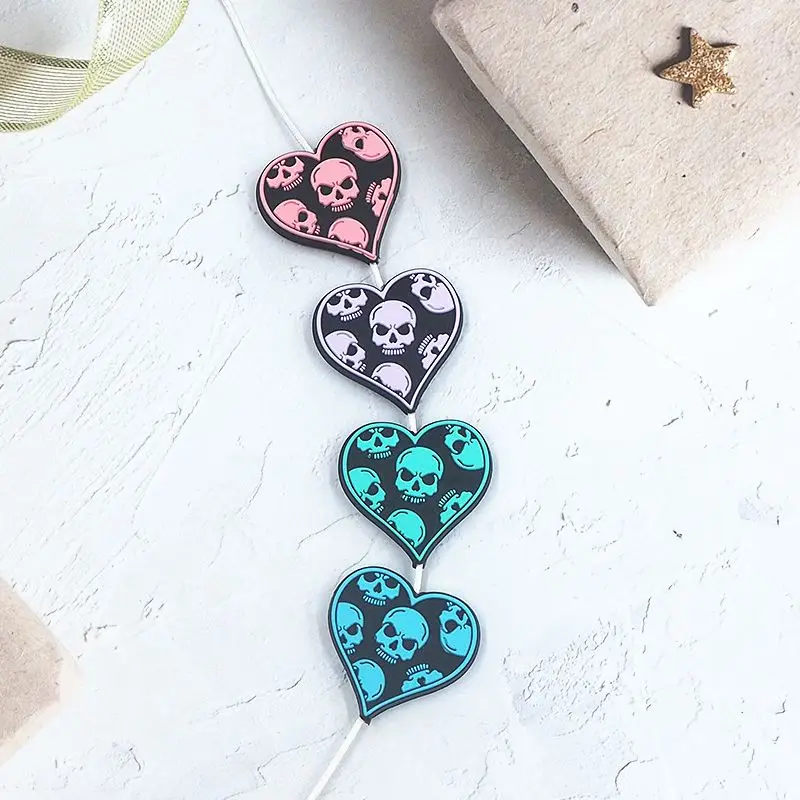 chenkai-50pcs-skull-love-valentine's-focal-beads-for-pen-beadable-pen-silicone-charms-character-beads-for-pen-making-pacifiers