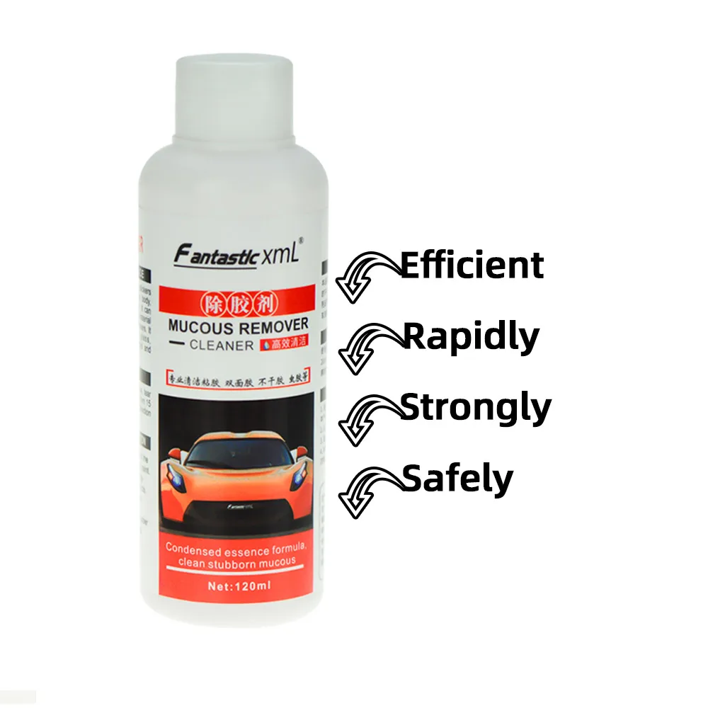 Sticky Residue Remover Car Window Film Adhesive Remover Sticker