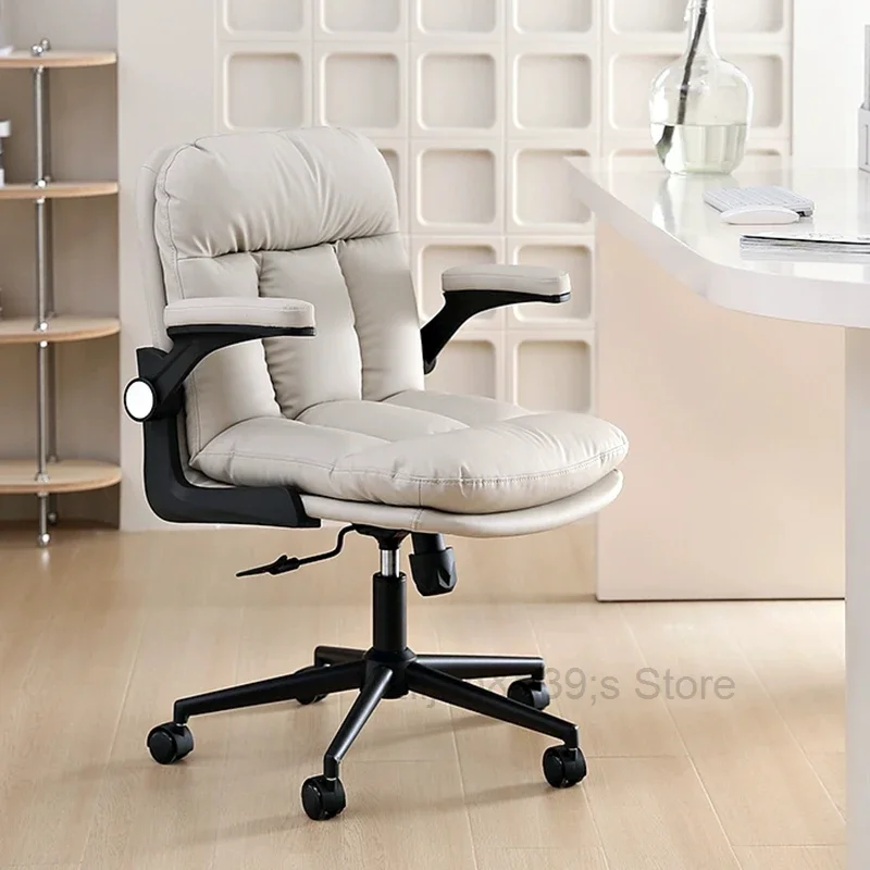 

Recliner Computer Chairs Chaise Gaming Playseat Study Swivel Nordic Chair White Modern Cadeira De Escritorio Office Furniture