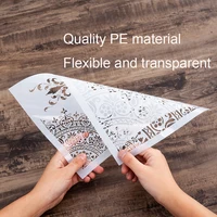 A4  DIY Craft Layering Flower Stencil For Walls Painting Scrapbooking Stamping Stamp Album Decorative Embossing Paper Card 4