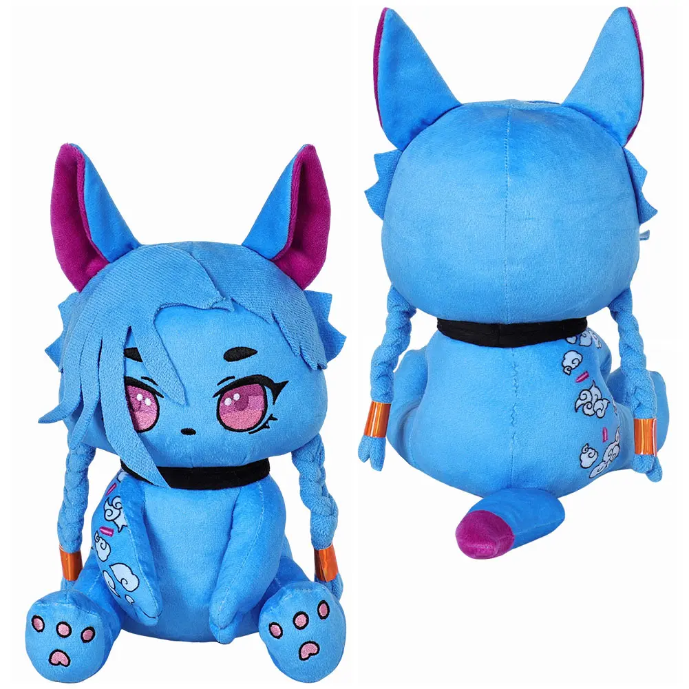 Arcane Vi Caitlyn Jinx Cosplay Plush Kayn Ezreal Cartoon Heartsteel Plushies Adult/Kids Birthday Xmas Gifts plush toy plush doll