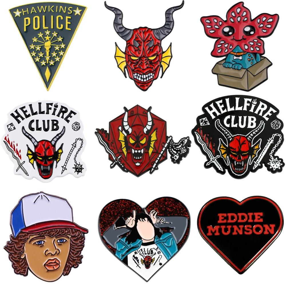 

Cool Club Accessories Briefcase Badges With Anime Pins Lapel Pins for Backpacks Brooches Cute Things Manga Backpack Badges