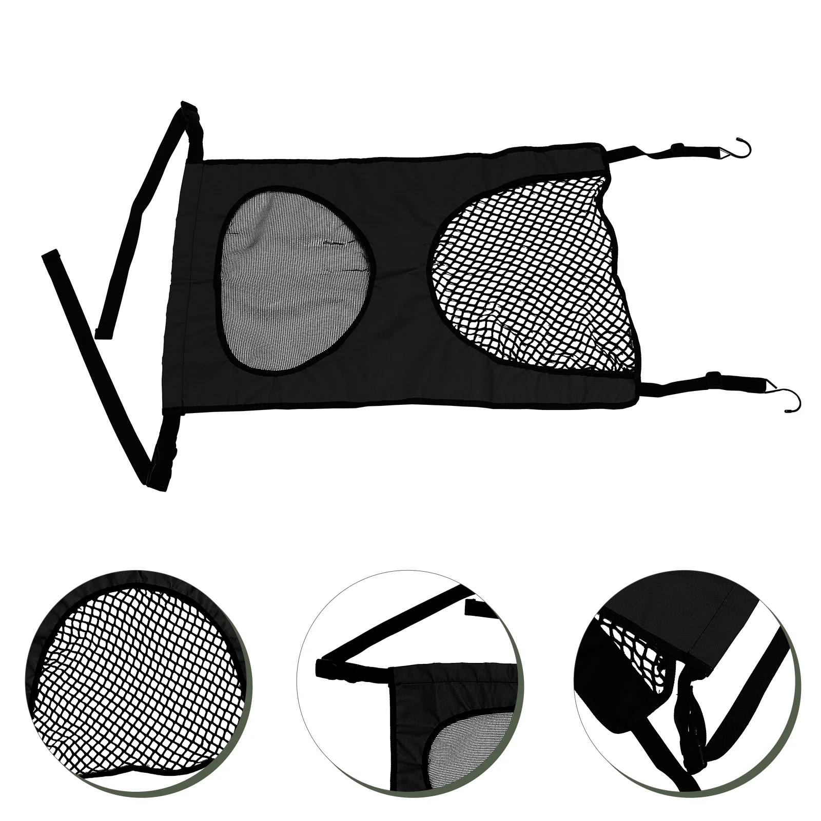 Baby Cars Rear Seat Protection Net Pet Barrier Dog for Vehicle Black Barriers Dogs