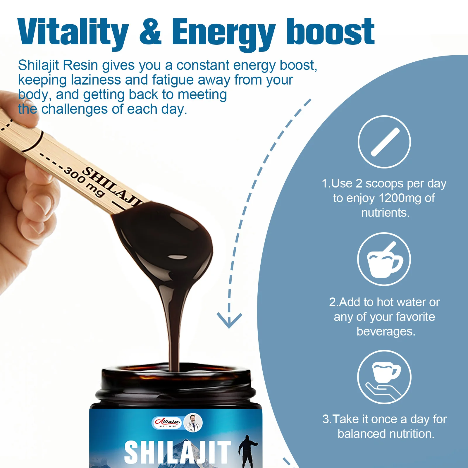 Alliwise ORGANIC 600Mg Minerals For Male Hormone Balance