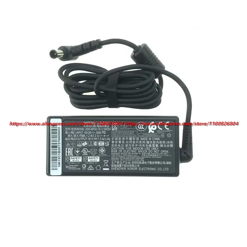 オリジナルのACアダプター充電器,lg,液晶モニター,電源25w,19v,1.3a