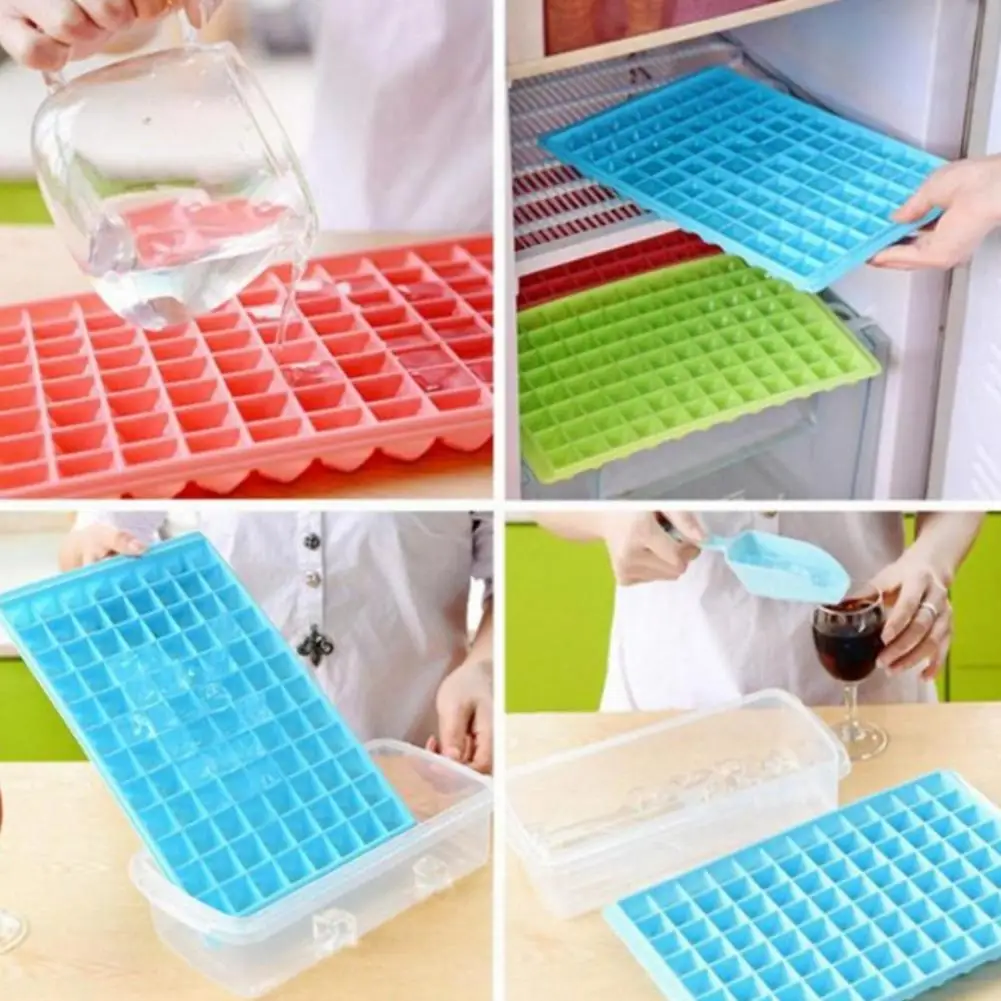 

5Pcs Ice Tray Convenient BPA-free Non Stick Bar Accessories Ice Cube Maker Ice Cube Mold