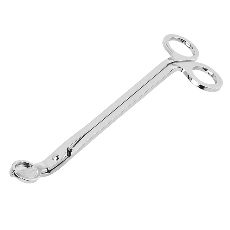 Candle Wick Trimmer Oil Lamp Stainless Steel Scissor Cutter Snuffers Tool 17cm 100pcs