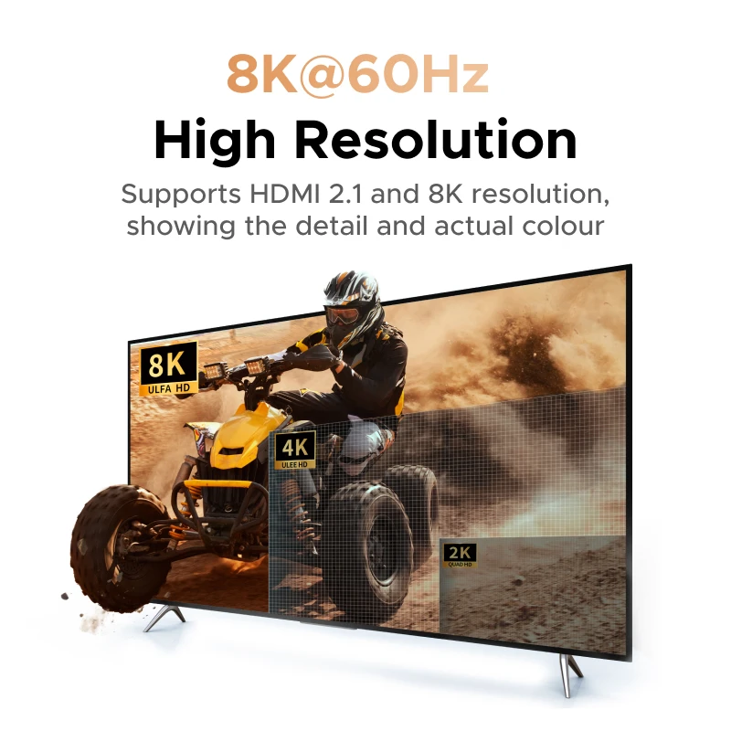 UGREEN 8K@60Hz HDMI 호환 측면 벤딩 90도 직각 어댑터 노트북 모니터용 HDMI 확장 커넥터