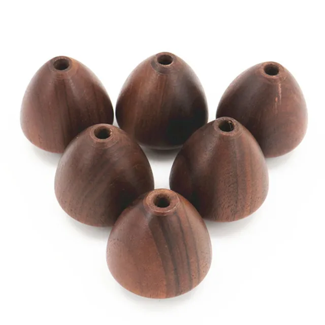 Walnut Wood Coffee Grinder Handle Head Upgrade Your Grinder with This Replacement Part Polished for Comfortable Use 3