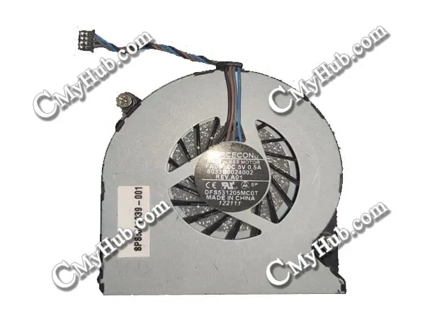 HP 6460b 6465b 8460p 6460b 6450b 8440p 641839-001 6033B0024002 AAA XS10N05YF05VBJ FC99 DFS531205MC0T FAD9 CPU 냉각 팬