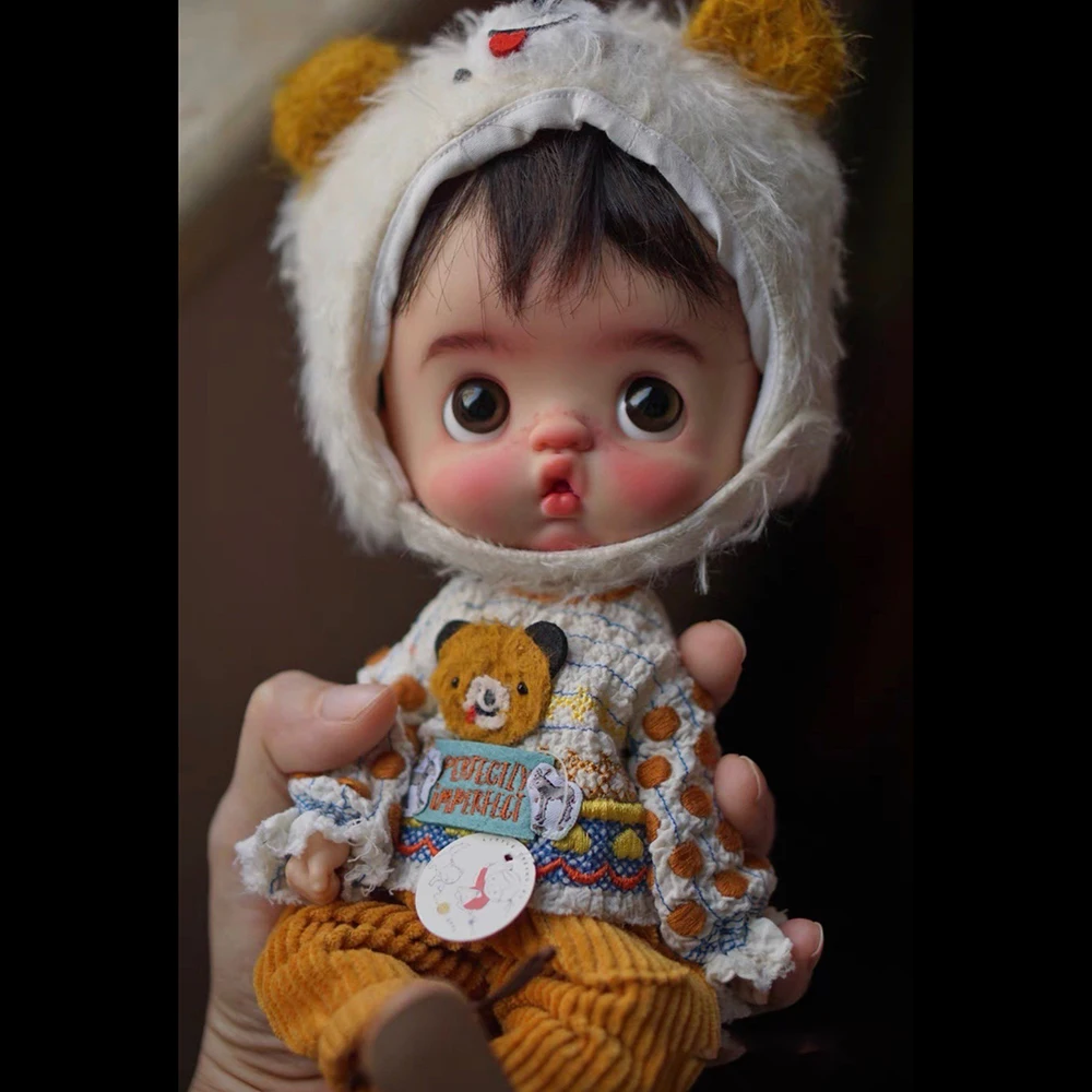 Милая кукла BJD с ртом из смолы без макияжа Детская игрушки подарок для девочки |