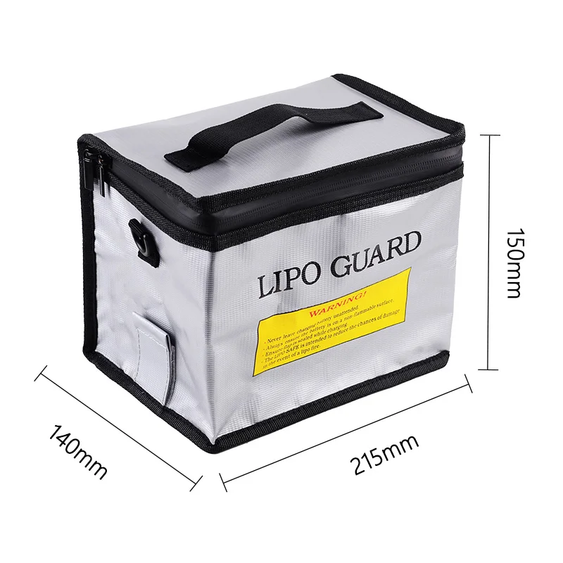 Sac Ignifuge pour Batteries LiPo - Charge et Stockage Sécurisés