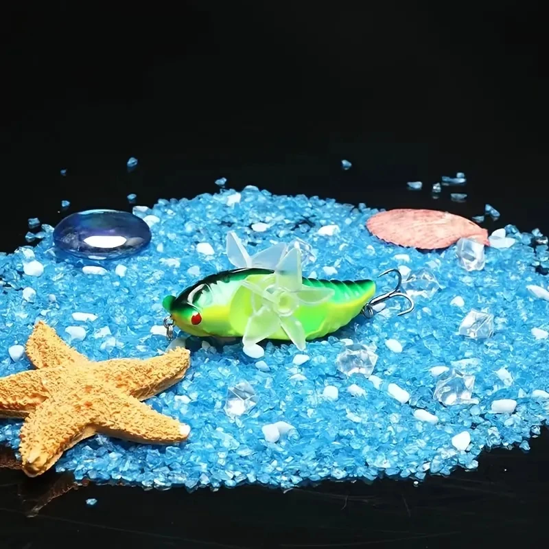 Bionic Cicada Harte Fische Köder Spinning Spinning Angeln Köder 7,5 cm/14g Propeller Drillinge Für Süßwasser salzwasser Köder – Detail 2