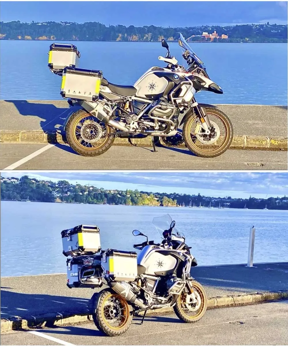 For BMW R1200GS R1250GS 2017-2023 Adventure Adv Motorcycle Side Saddlebag Luggage Storage Trunk Box Toolbox Case Bracket Mount