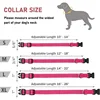 Reflective Dog Collar Strap With Adjustable Safety Nylon Pet Collar Pet Traction Rope Suitable For Small And Medium-Sized Pets 5