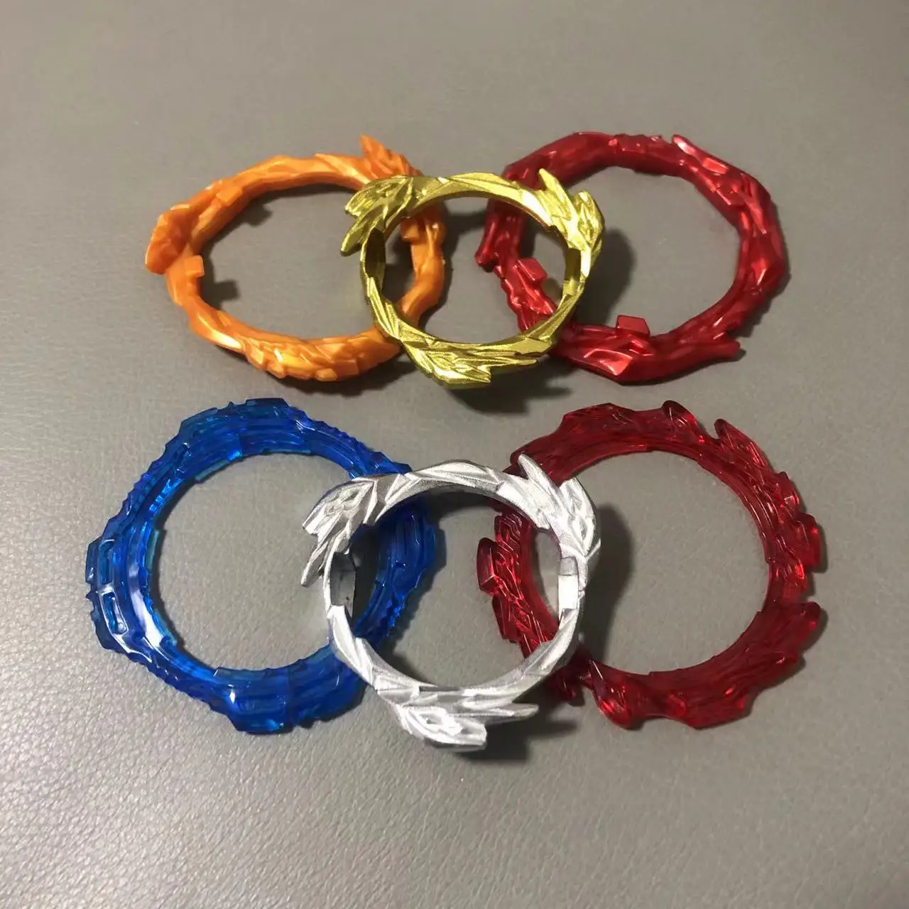 6 PCS Gears Set Spinning Tops Toys Children spinning top toy battle top toy battle tops gyroscope toy