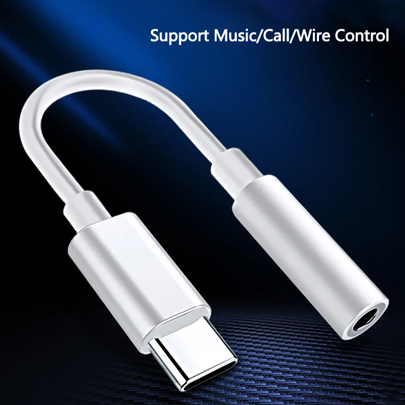 USB Type C To 3.5mm Aux Adapter Type c 3 5 Jack Audio Cable Original