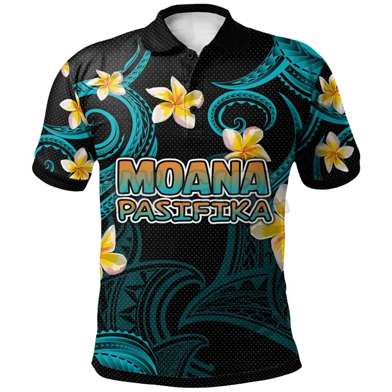 

2024 Summer shirts women for men Pasifika Rugby Polynesian Pasifika 3D printed Short sleeve t shirts Tops camisas