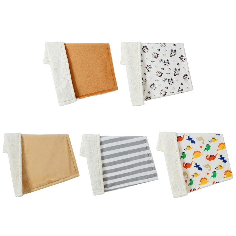

Compact & Portable Baby Throw Blanket Warm & Soft Baby Blanket Lightweight & Durable Blanket for Cribs & Strollers