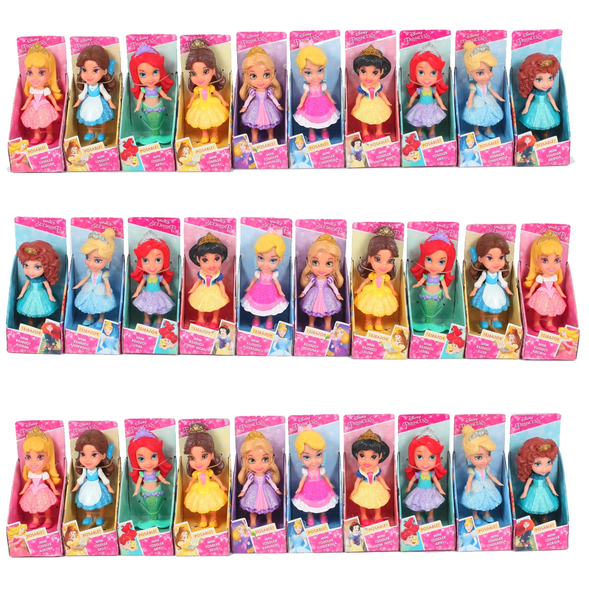 Disney princesse disney mini-figurine pour tout-petits - merida - mini  toddler figurine doll merida (1 unit), Delivery Near You