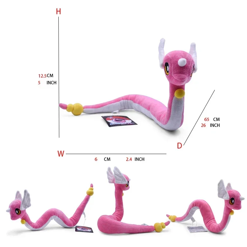 New Pokemon Plush Toy Dragonair Sprigatito  Charizard Cubone Rayquaza Gyarados Blastoise Leafeon Sylveon Stuffed Peluche Doll