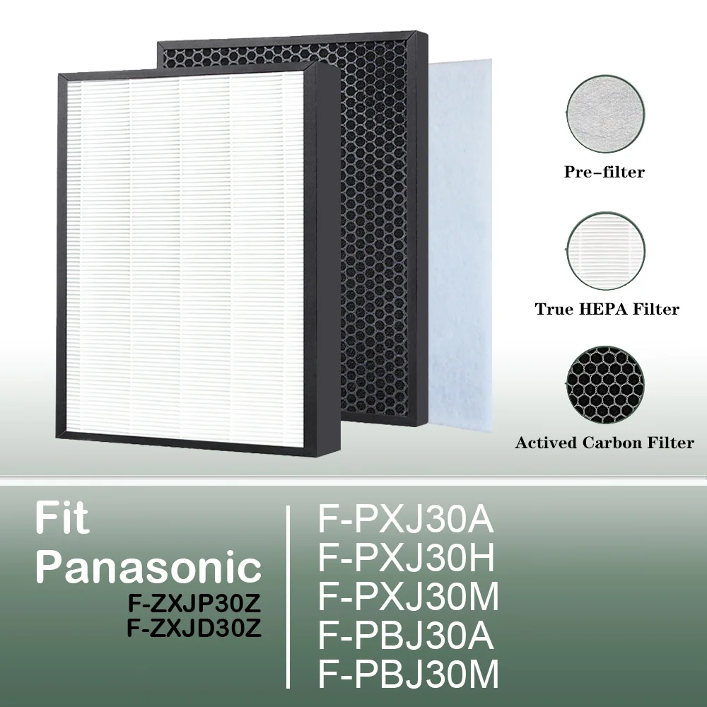 

Hepa Filter F-ZXJP30Z Active Carbon Filter F-ZXJD30Z for Panasonic F-PXJ30A F-PXJ30H F-PXJ30M F-PBJ30A F-PBJ30M