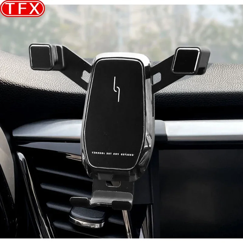 

For Trumpchi GAC GS8 2017-2022 Car Styling Mobile Phone Holder Air Vent Mount Gravity Bracket Stand Auto Modified Accessories