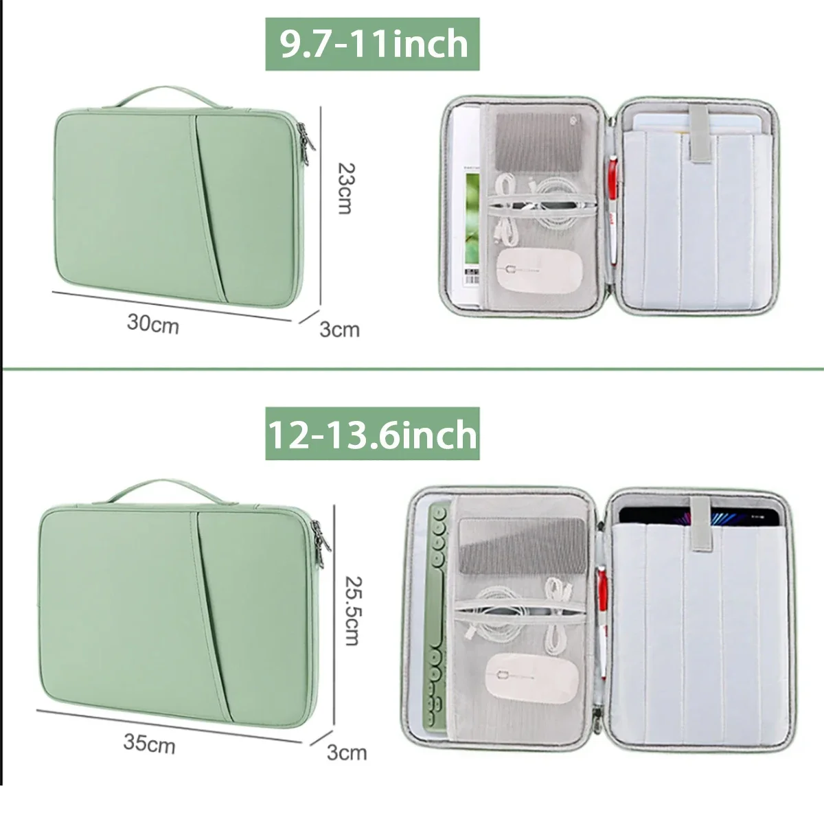 Waterproof Tablet and Laptop Sleeve Bag Handbag