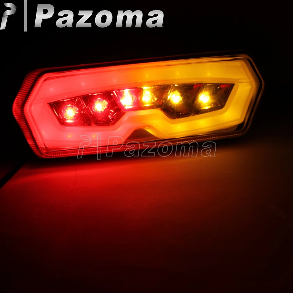 traseiro, Turn Signal, taillights integrados, Honda MSX,