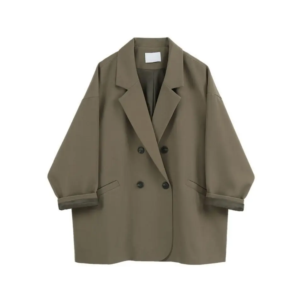 Women Blazer Spring and Autumn 2023 New Fashion Korean Vintage Suit Jacket Female Oversized Blazer