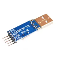 USB to TTL / USB-TTL  microcontroller programmer / PL2303 in nine upgrades plate with a transparent cover 4