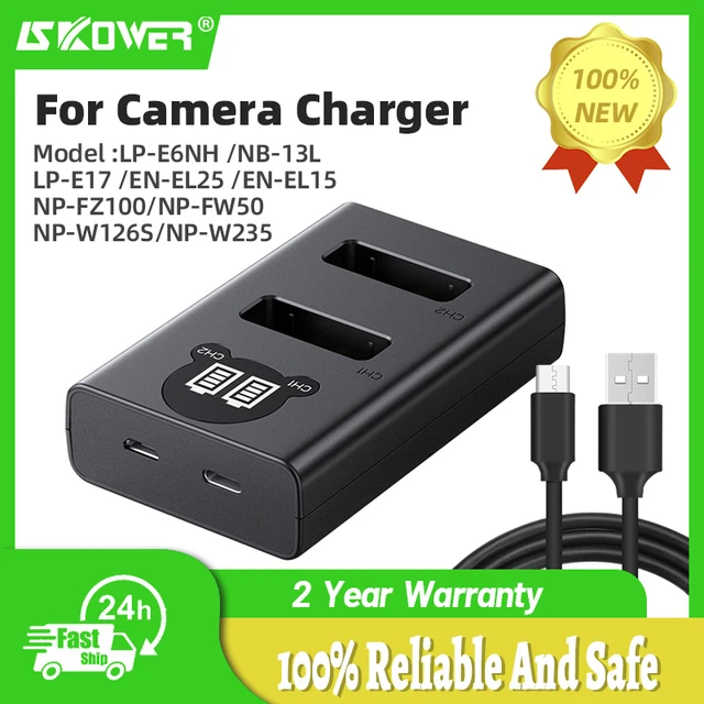 NEEWER NP-FW50 Camera Battery Charger Set for Sony