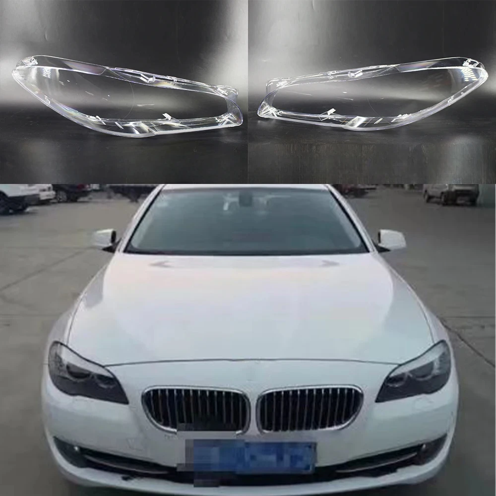 

For BMW F10 F18 2010-2014 5 Series Car Front Headlight Lens Cover Shell Headlamp Clear