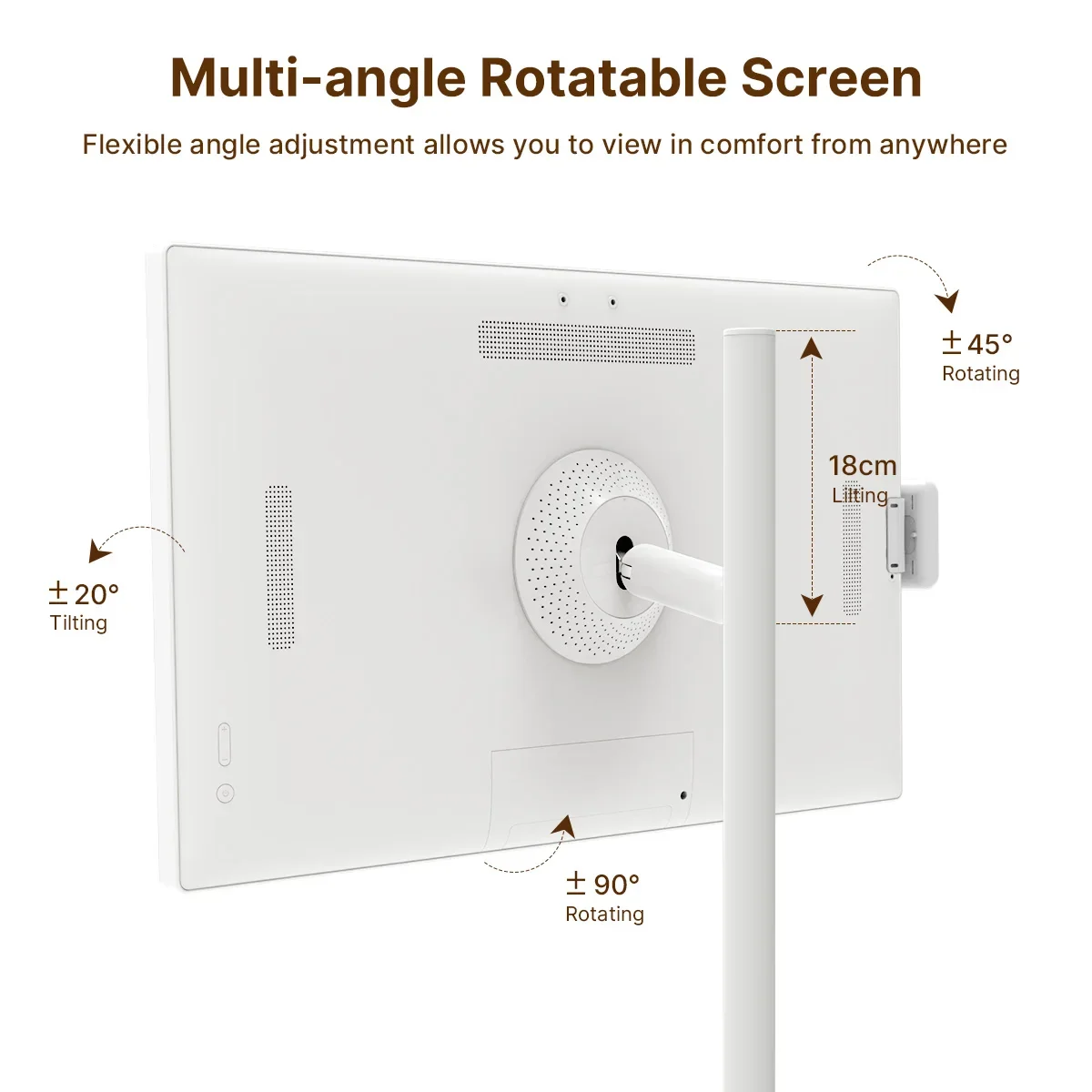 Portable Tv Battery Powered 32 Inch Smart Tv Ultra Hd Lcd Small Screen Wifi Inteligentes Television